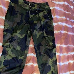 Late 90's/ Early 2000's style Camo joggers